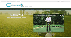 Desktop Screenshot of golfstruck.com